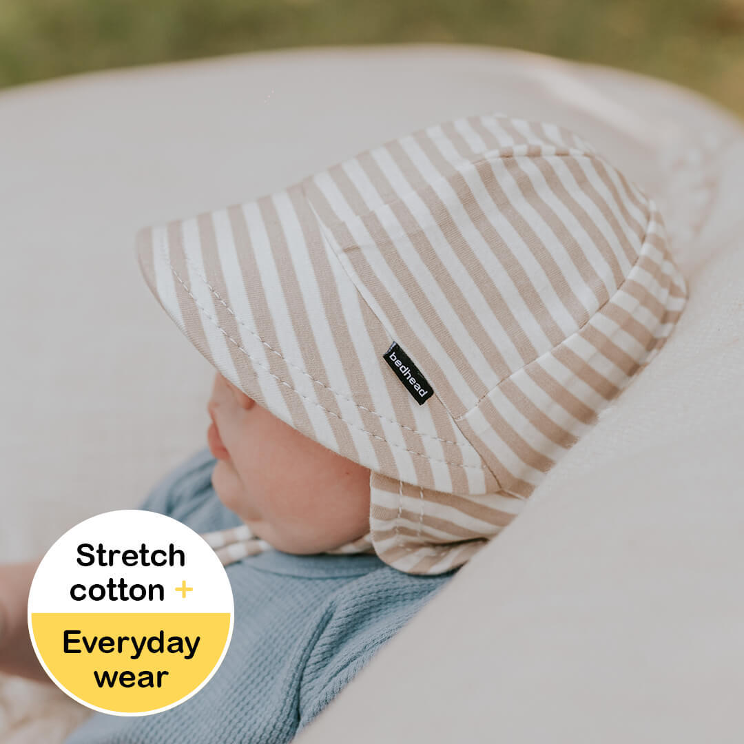 Bedhead Hats - Natural Stripe Legionnaire Hat