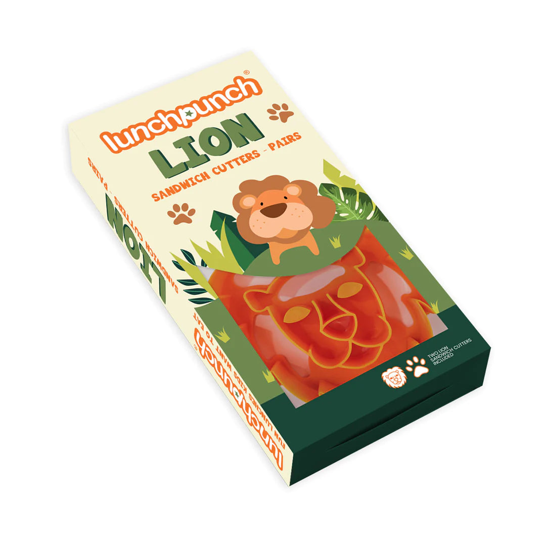 Lunch Punch- Food Cutter Set-Lion