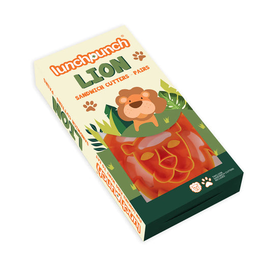 Lunch Punch- Food Cutter Set-Lion