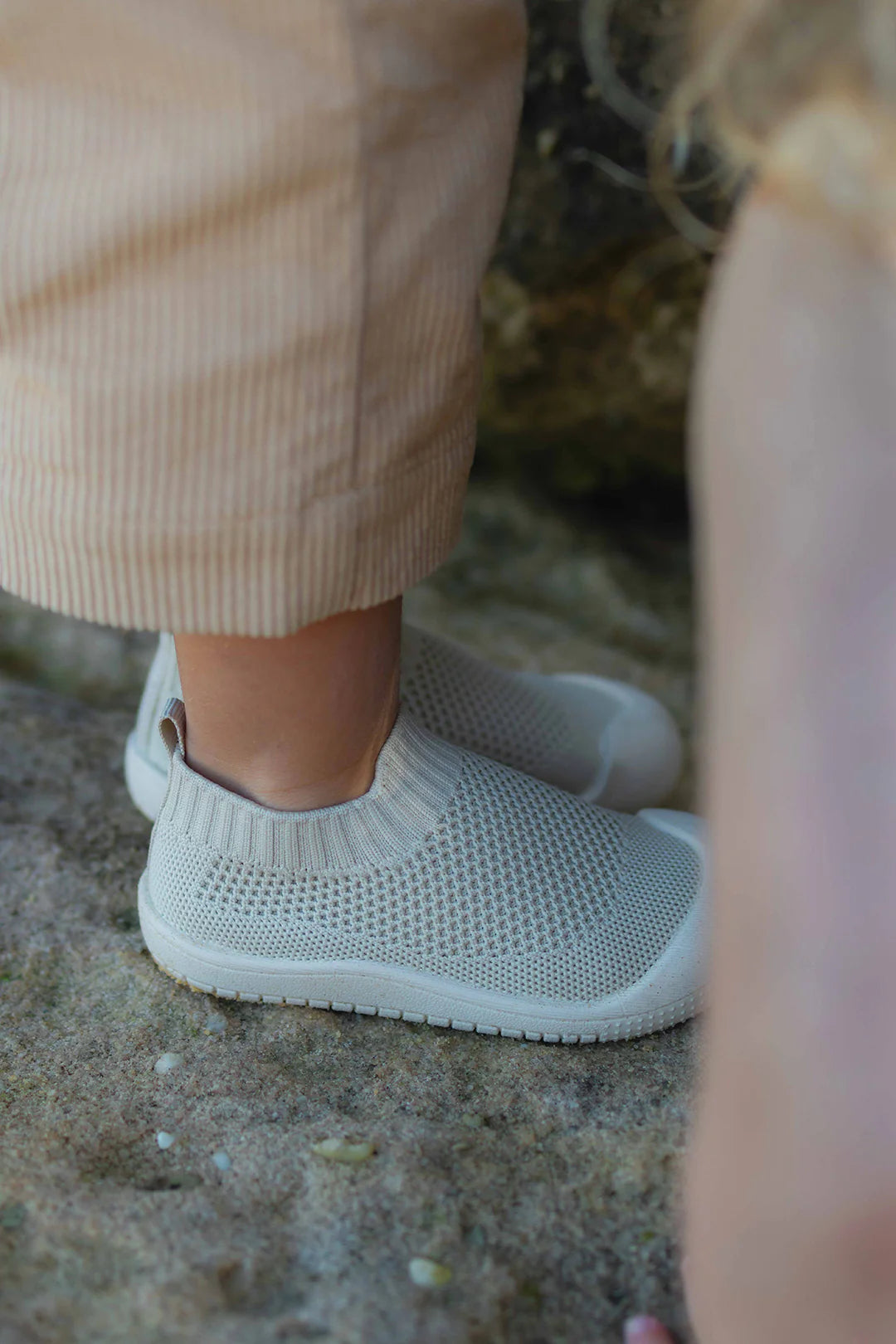 Little Sohls- S-Series Slip On Shoe-Ivory Dune