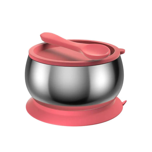 Lion & Lady - Pink Stainless Steel Bowl