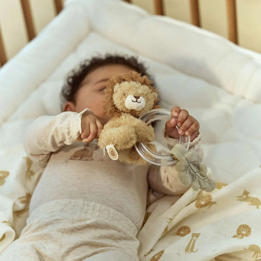 Little Dutch Safari Friends Lion Ring Rattle