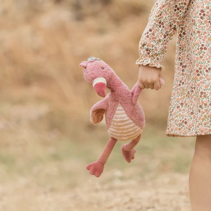Little Dutch - Safari Friends Cuddle Flamingo - 35cm