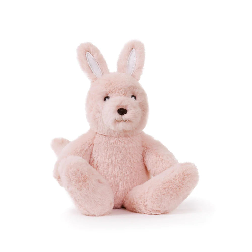 OB Designs- 	Kangaroo Soft Toy- Pink 25cm