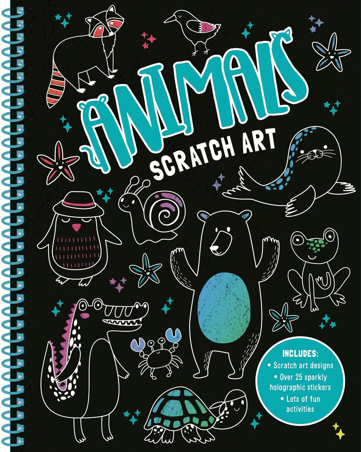 Scratch Art Book- Animals