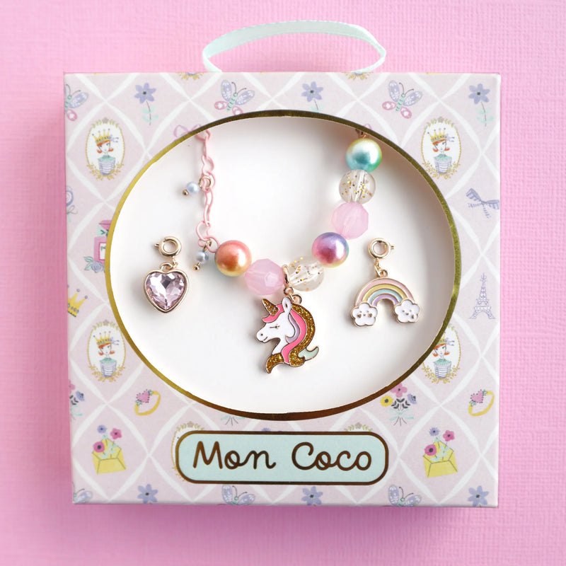 Lauren Hinkley Mon Coco- Unicorn Charm Bracelet
