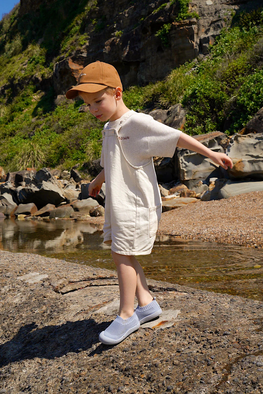 Little Sohls- Slip-on Toddler Shoe – Cloud Blue