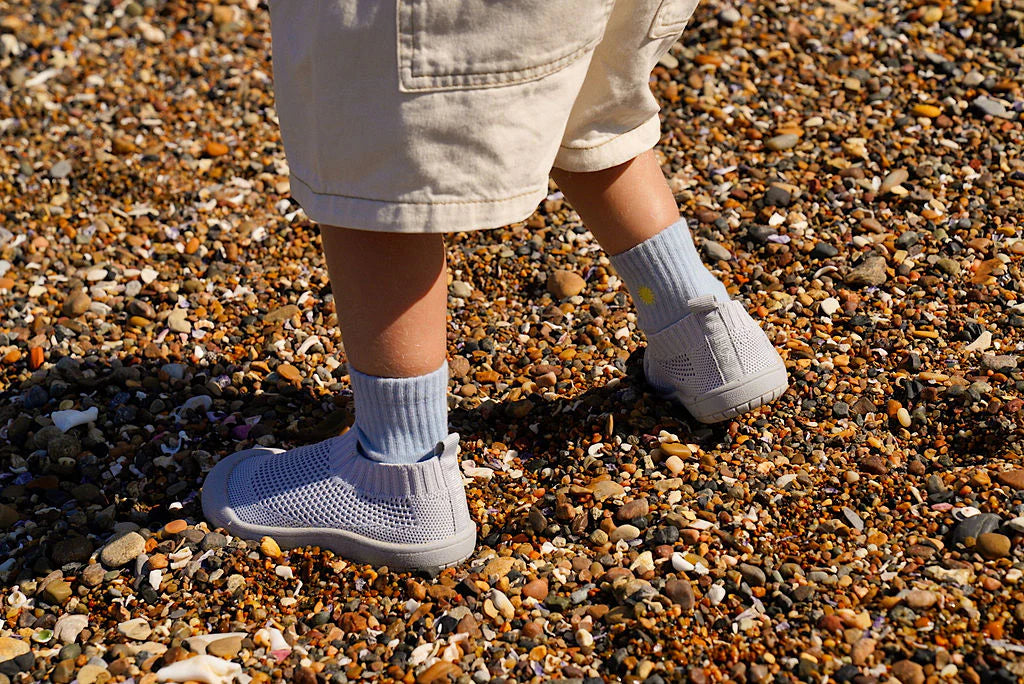 Little Sohls- Slip-on Toddler Shoe – Cloud Blue