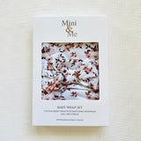 Cuddle Bug & Co - Organic Jersey Baby Wrap Set Addison