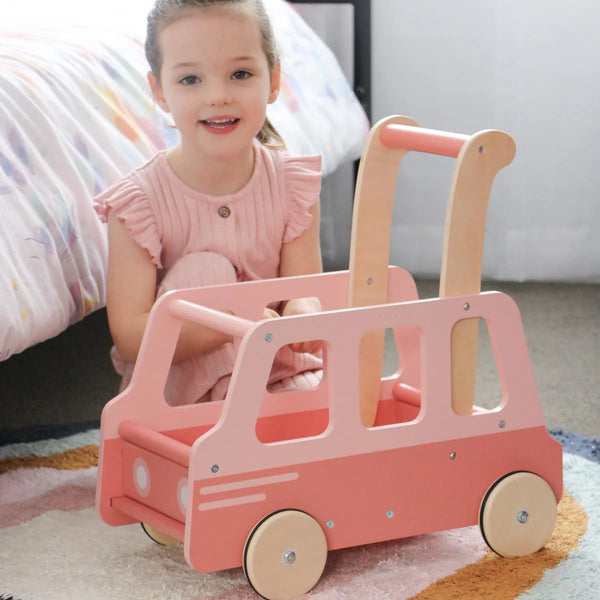 Moover -Push Baby Bus- Pink