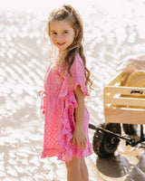 Minihaha - Girls Pink Kaftan