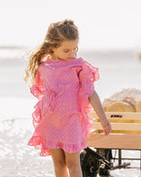 Minihaha - Girls Pink Kaftan