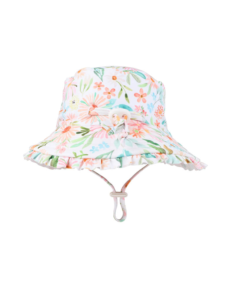 Minihaha - Eliana Swim Hat with Quick Release Neck Tie
