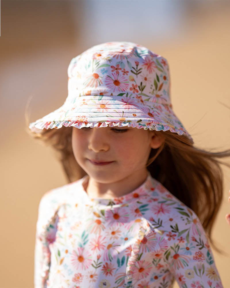 Minihaha - Eliana Swim Hat with Quick Release Neck Tie