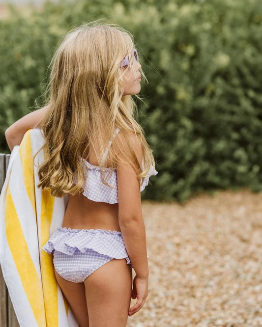 Minihana - Lilac Gingham Bikini