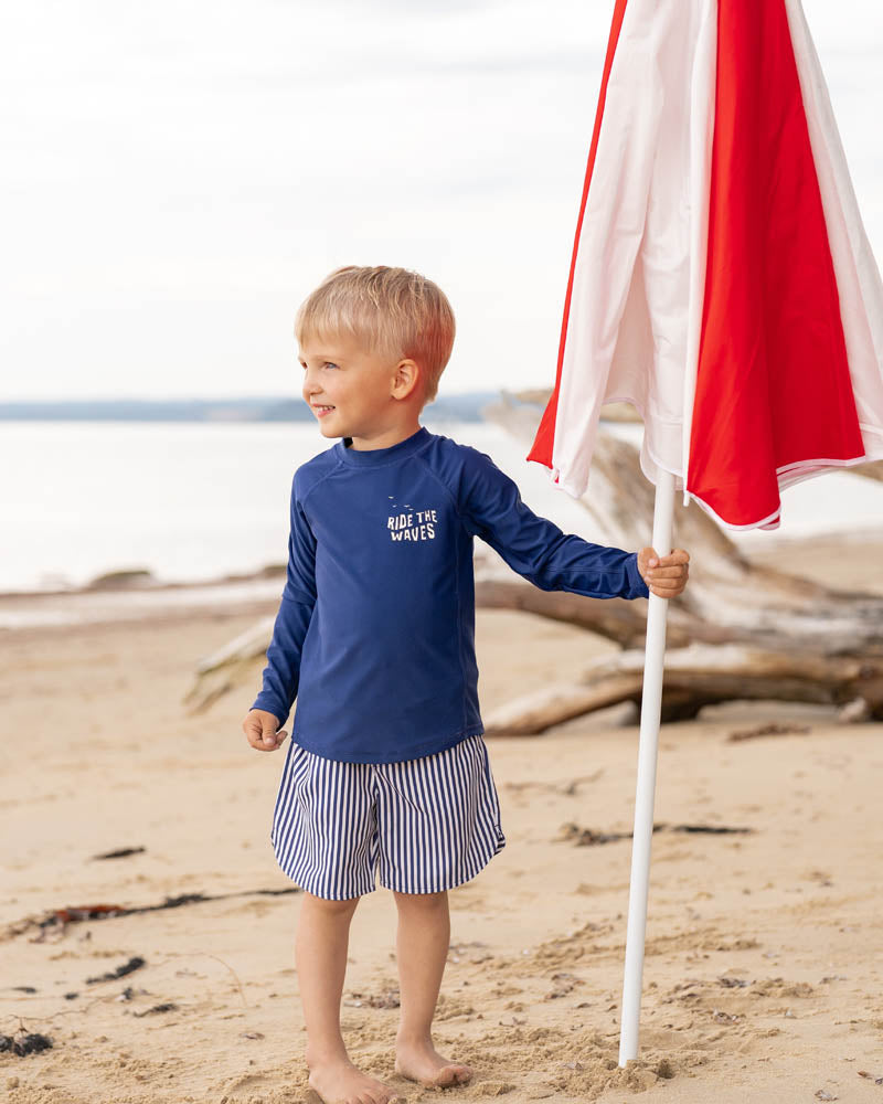 Minihaha - Boys Stripe Board Shorts
