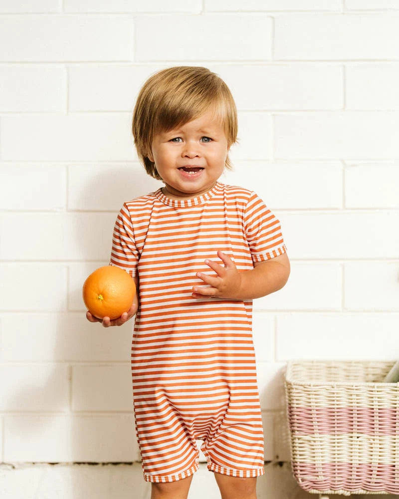 Minihana - Harvey Stripe LS Rash Suit