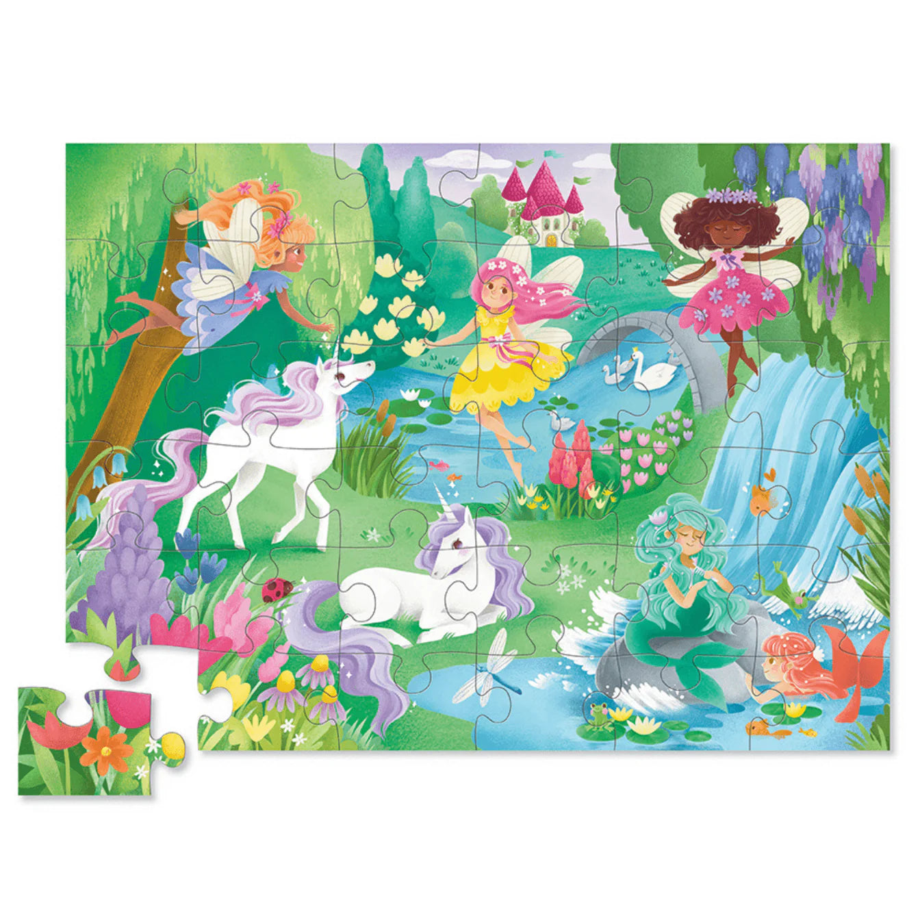 Crocodile Creek- Magical Friends- Classic 36 Piece Floor Puzzle