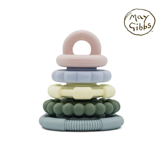 Jellystone- Rainbow Stacking Teether- May Gibbs