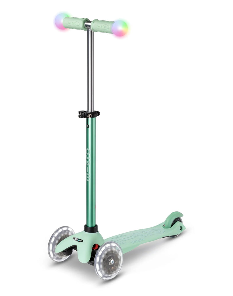 Micro Scooter- Mint Mini2Grow Deluxe Magic LED