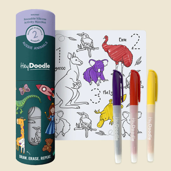 Hey Doodle- Mini Mats- Aussie Animals