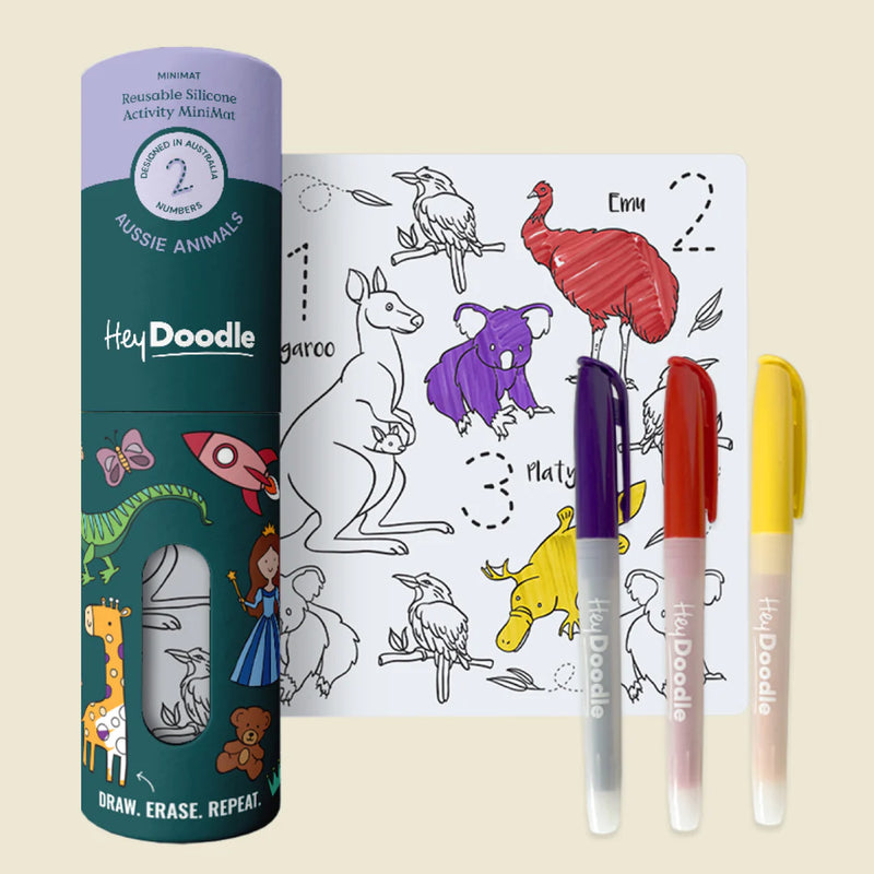 Hey Doodle- Mini Mats- Aussie Animals