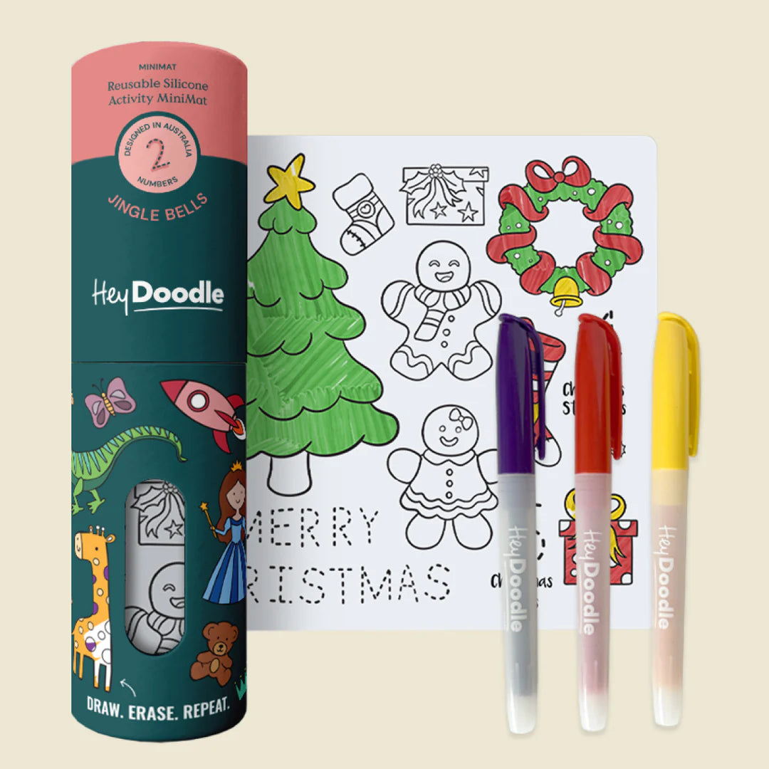 Hey Doodle- Mini Mats- Jingle Bells