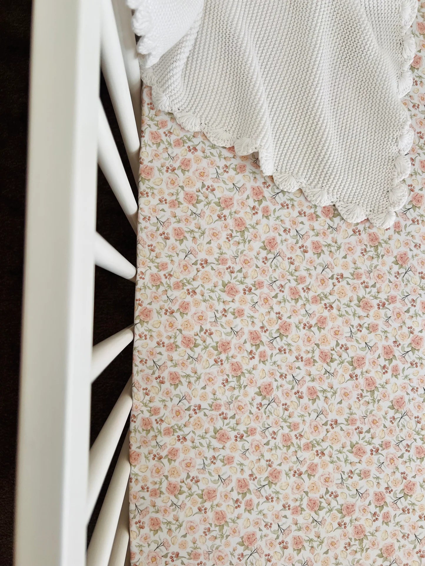 Cuddle Bug & Co - Fitted Cot Sheet Lola