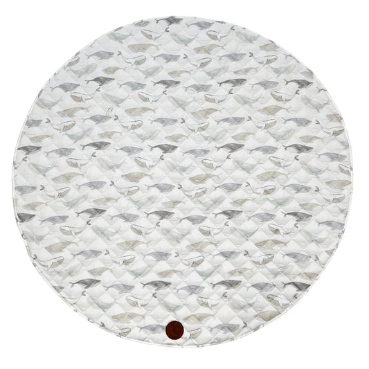 Cuddle Bug & Co - Padded Water-resistant Playmat Whales