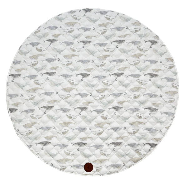 Cuddle Bug & Co - Padded Water-resistant Playmat Whales