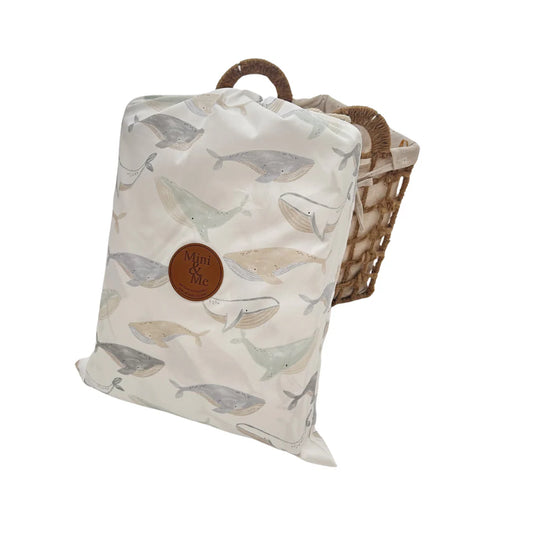 Cuddle Bug & Co - Padded Water-resistant Playmat Whales