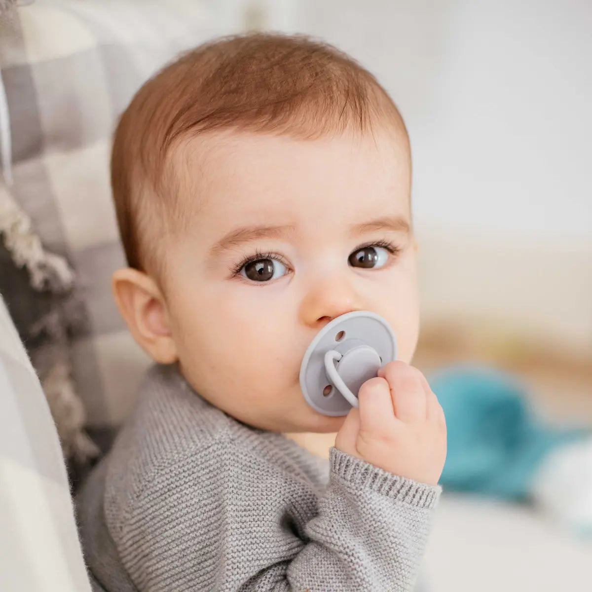 Mininor - Nordic Sky Blue Dummy 2 Pack Silicone