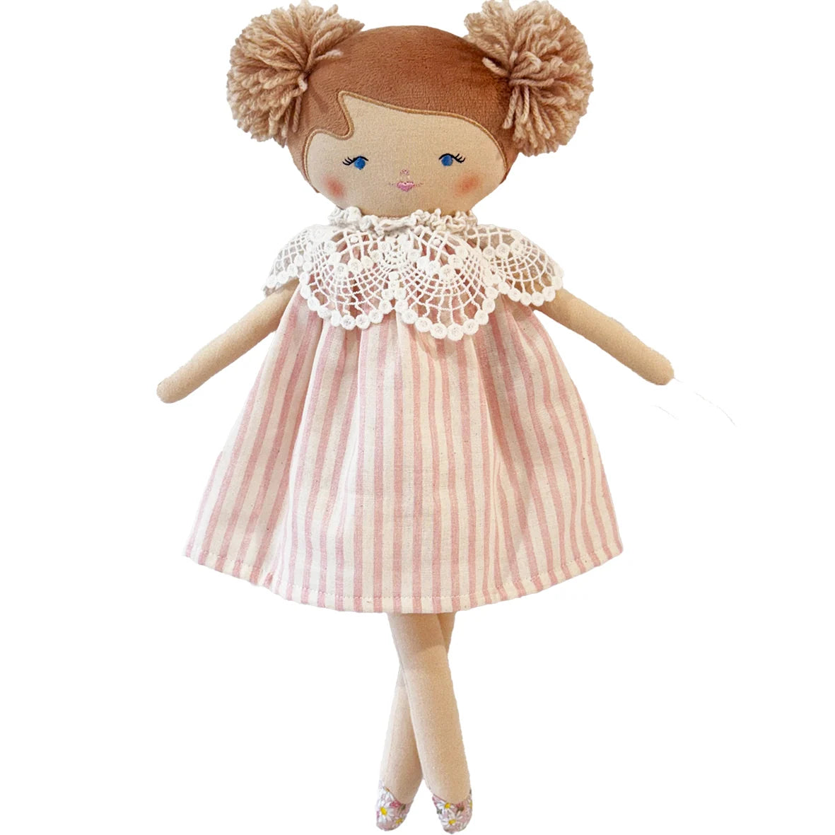 Alimrose - Aggie Doll 45cm- Pink Stripe