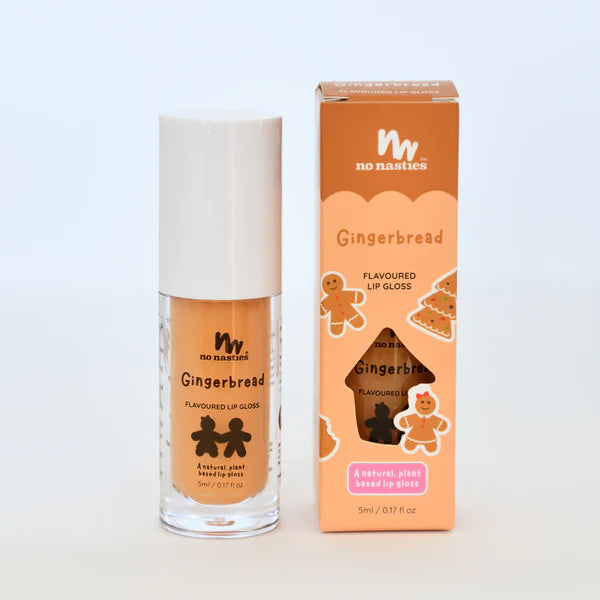 No Nasties- Gingerbread Lip Gloss Christmas