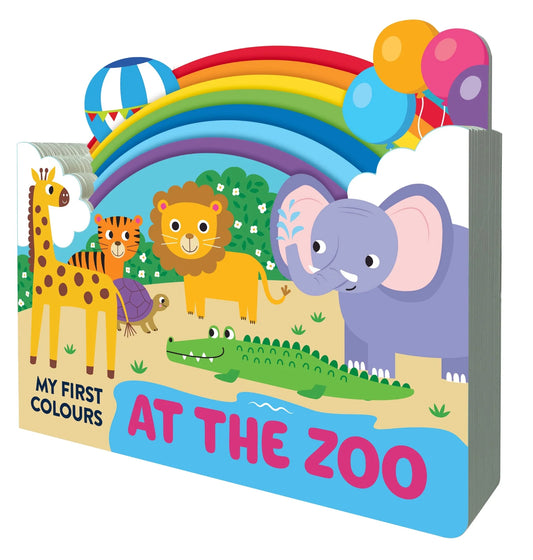 Chunky Scenes Board Book- At The Zoo