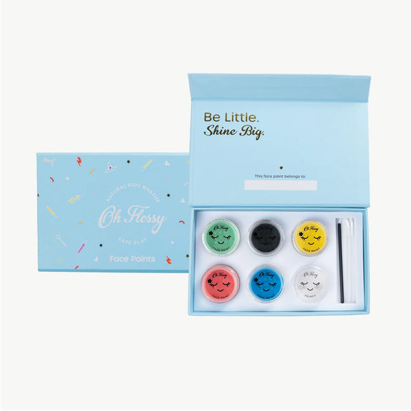 Oh Flossy- Face Paints Kit-Blue