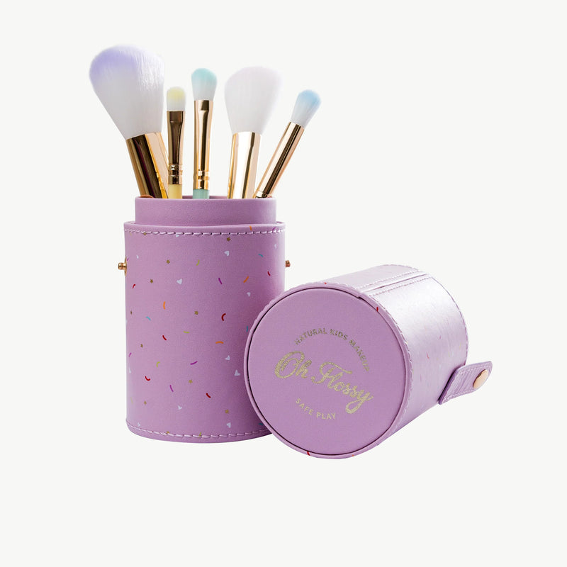 Oh Flossy- 5 Piece Make Up Brush Set