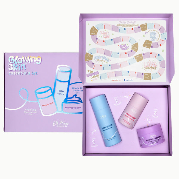 Oh Flossy- Skincare - Glowing Skin Essentials Kit