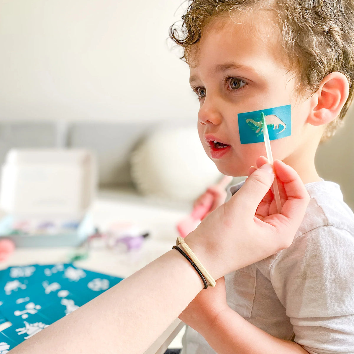 Oh Flossy- Face Paint Stencils