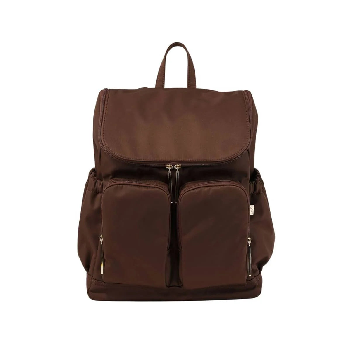 Oi Oi- Nylon Nappy Backpack- Chocolate