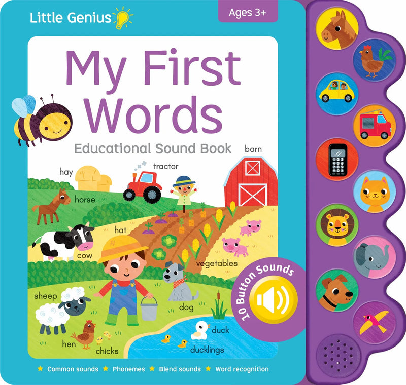 Little Genius -First Words 10 Button Sound