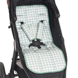 All4Ella- Pram Liner- Gingham Sage