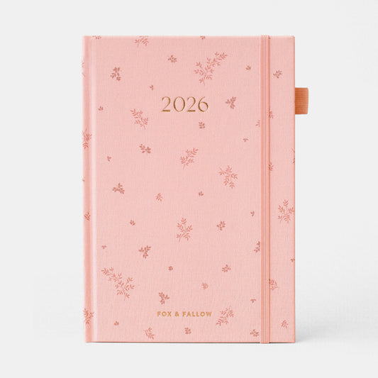 Fox & Fallow - 2026 A5 Vertical Planner - Wild Ruscus