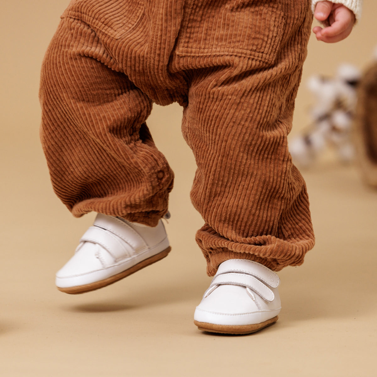 Pretty Brave Scout White Baby Trainers - image 3