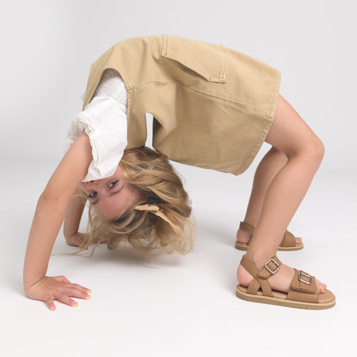 Pretty Brave- Piper Sandal- Tan