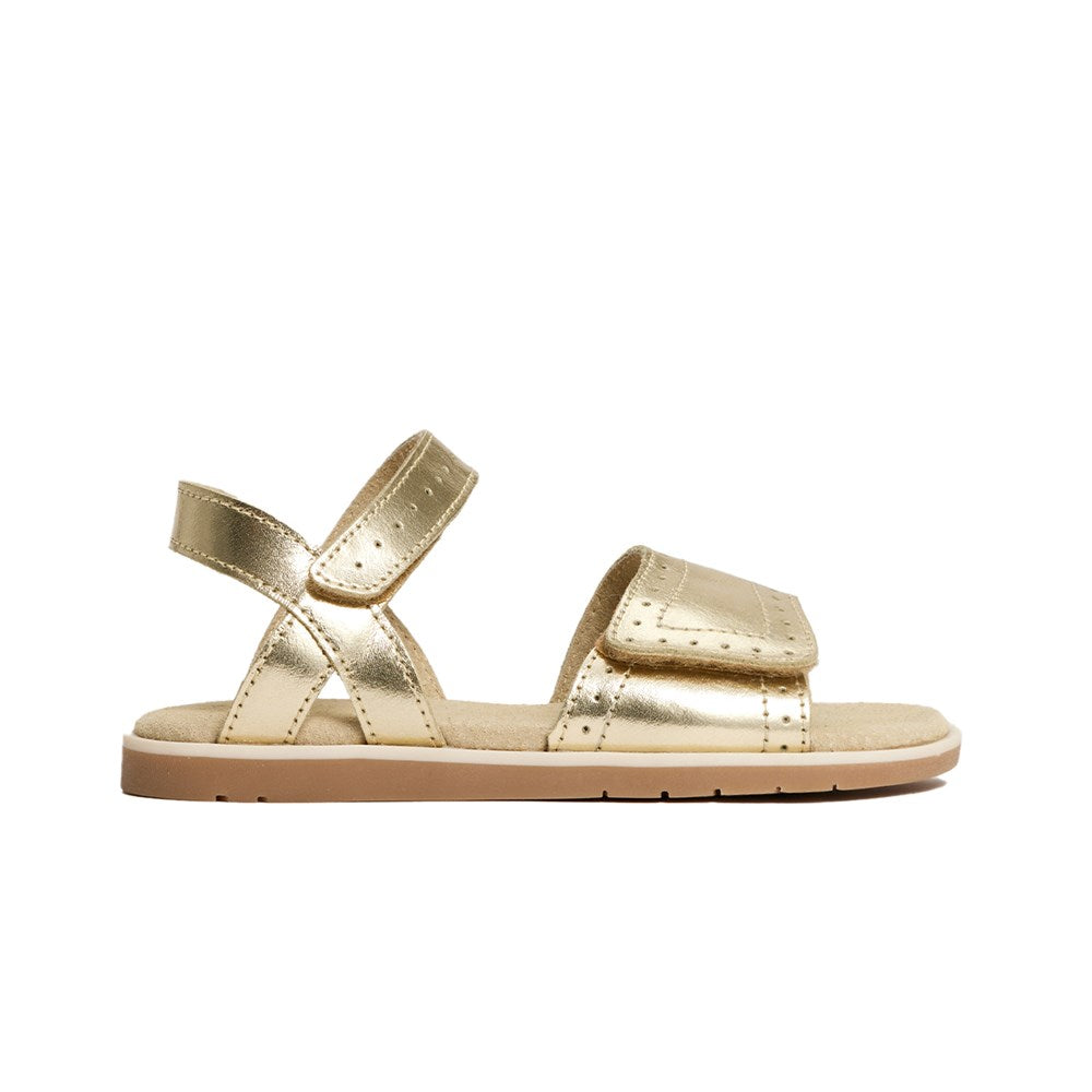 Pretty Brave Claire Gold Kids Sandals - image 1