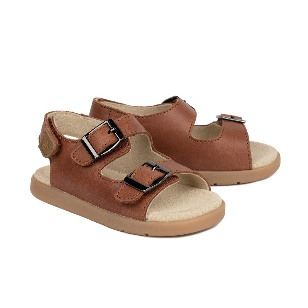 Pretty Brave Beau Toffee Kids Sandals - image 2