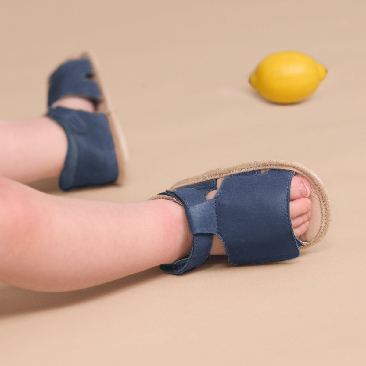 Pretty Brave Harvey Indigo Baby Sandals - image 3