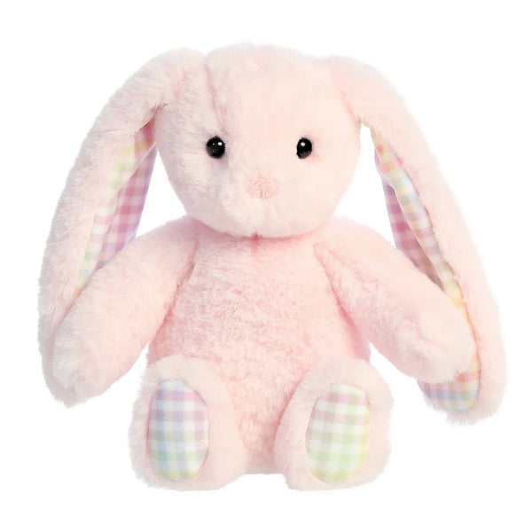 Petite Vous - Poppy the Rainbow Gingham Bunny Plush Toy