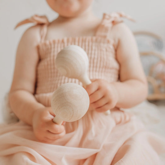 Love Note Co: Wooden Musical Maracas